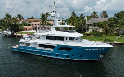 View at the Palm Beach Boat Show: 106ft Cantiere delle Marche 2022, UPTIGHT